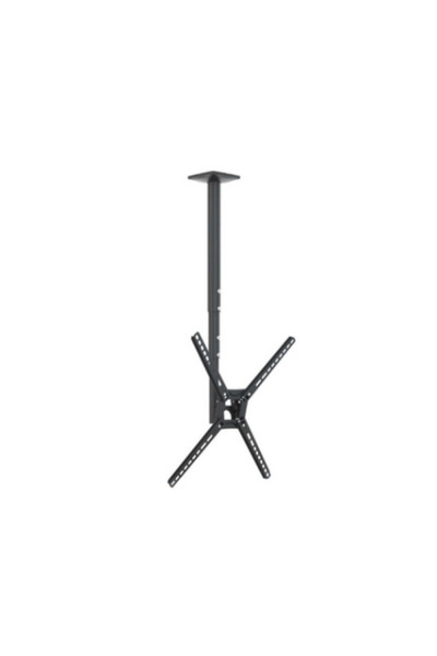 Barkan Suport TV de tavan pentru televizoare de 29-55 inch, 40 kg, Negru
