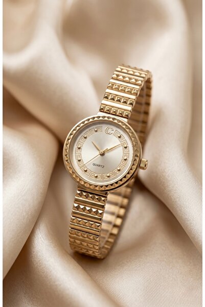 KLISHE Butik Women's Steel Watch Gold Color Old Money Classic Luxury Vintage ...
