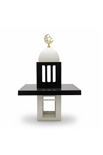 Day To Day Ramadan Decoration Islamic Mosque Shaped LED Lantern With Crescent...