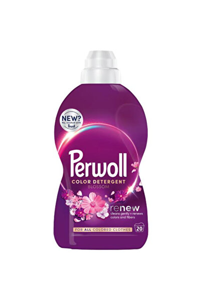 Perwoll Detergent Lichid pentru Rufe Colorate - Blossom, 20 spalari, 1000 ml