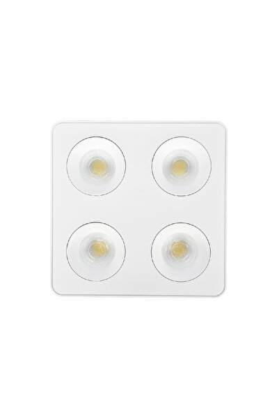 InLight Επίτοιχο σποτ Downlight 4*8W 3CCT σε λευκό χρώμα X00290W