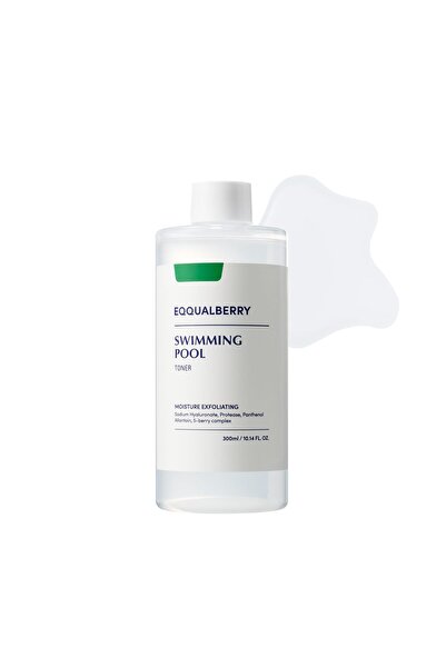 EQOSE تونر EQQUALBERRY لحمام السباحة - تونر كوري للتقشير اليومي والترطيب العميق