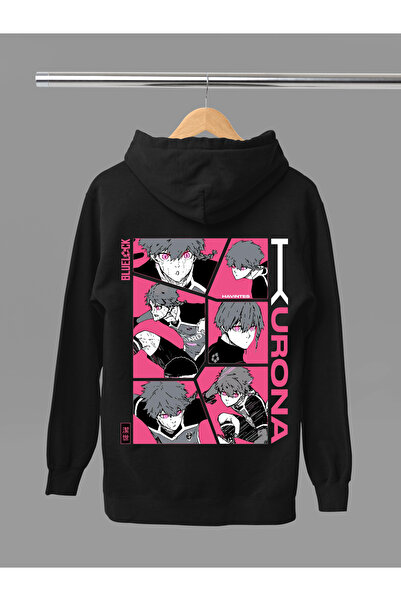 MAGORS Blue Lock Isagi Yoichi and Rin Itoshi Anime Harajuku Printed 3 Yarn Qu...