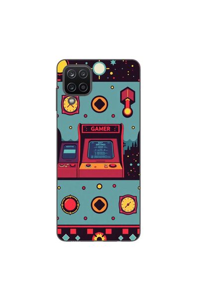 OEM Husa compatibila cu Samsung Galaxy A22 4G Silicon Gel Tpu Model Gamer Arc...