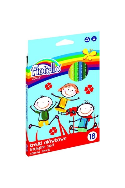 Fiorello Creioane Grand 18 culori Supermiä™ kkie