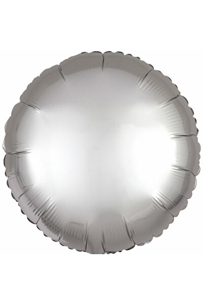 AMSCAN Balon folie argintie lucios rotund 43cm 9914125