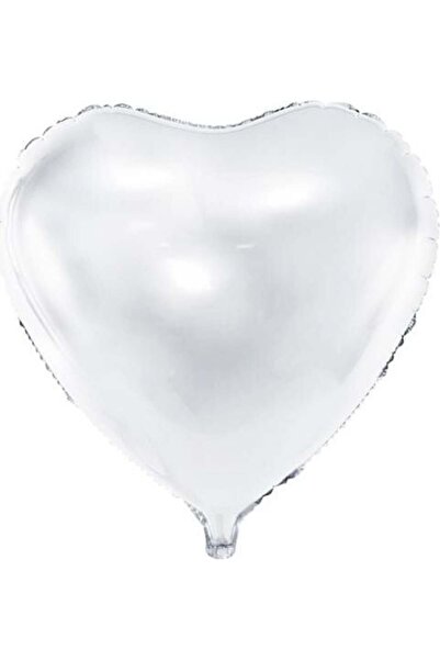 Other Balon folie inima, 61 cm, Alb