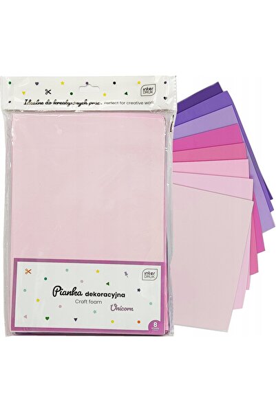 Interdruk Foaie de spumă Noster spumă decorativă Culoare UNICORN: amestecați ...