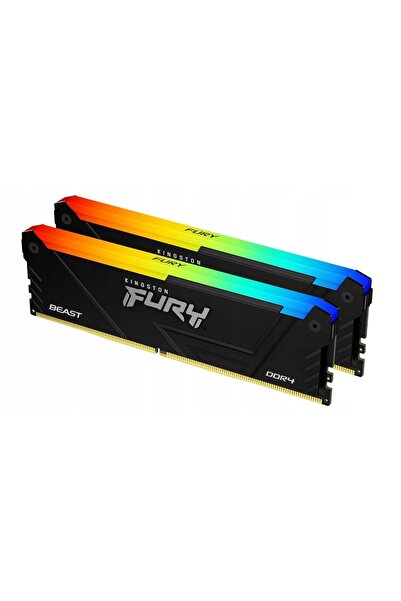 Kraft&dele Memorie RAM pentru computer Kingston FURY Beast RGB DDR4 16GB 2x8G...