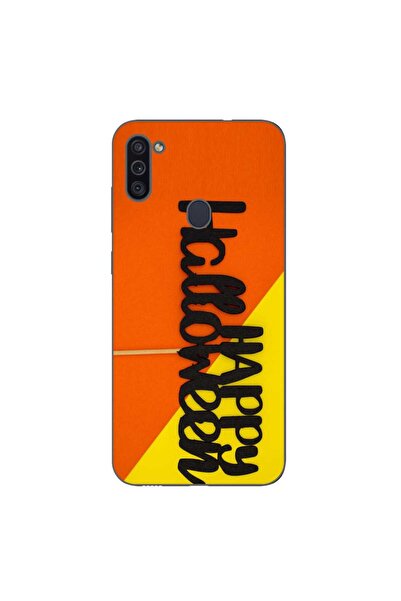 OEM Husa compatibila cu Samsung Galaxy A11 si M11 Silicon Gel Tpu Model Happy...