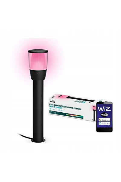 WIZCHARK Lampă de exterior WiZ tip Bollard 3,6W 400 lm WIFI cu reglare a lumi...