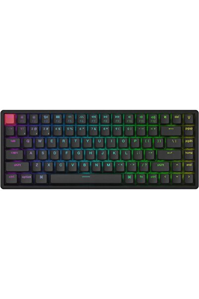 Kraft&dele Tastatură mecanică Keychron K2 Versiunea 3 RGB Super Brown Negru