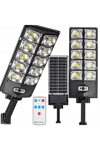 Sternhoff Lampă solară stradală de grădină LED de exterior, cu senzor de mișc...