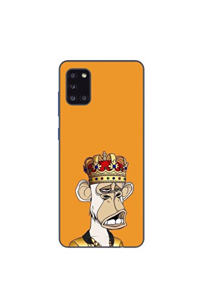 OEM Husa compatibila cu Samsung Galaxy A31 Silicon Gel Tpu Model NFT Royal Ape