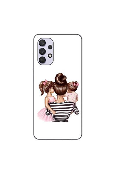 OEM Калъф, съвместим със Samsung Galaxy A32 4G, силиконов гел TPU модел Мама ...
