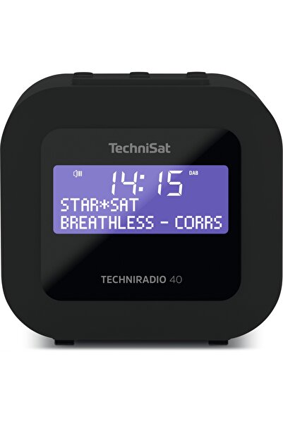 TECHNİSAT Radiobudzik Radio Budzik TechniRadio 40 USB Negru