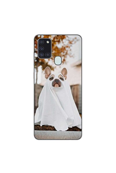 OEM Husa compatibila cu Samsung Galaxy A21S Silicon Gel Tpu Model Halloween G...