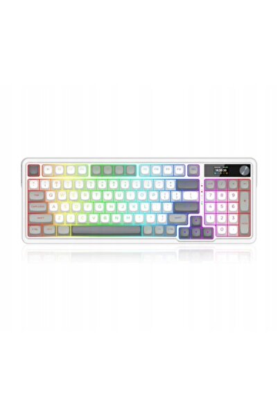 Kraft&dele Tastatură mecanică Redragon K719PK-RGB-PRO Galatin Pro Albă
