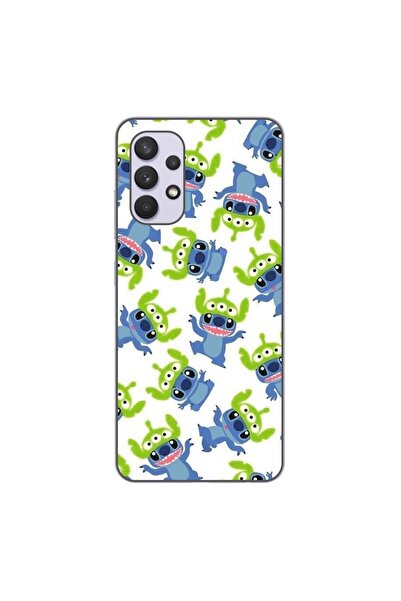 OEM Husa compatibila cu Samsung Galaxy A32 4G Silicon Gel Tpu Model Stitch Pa...