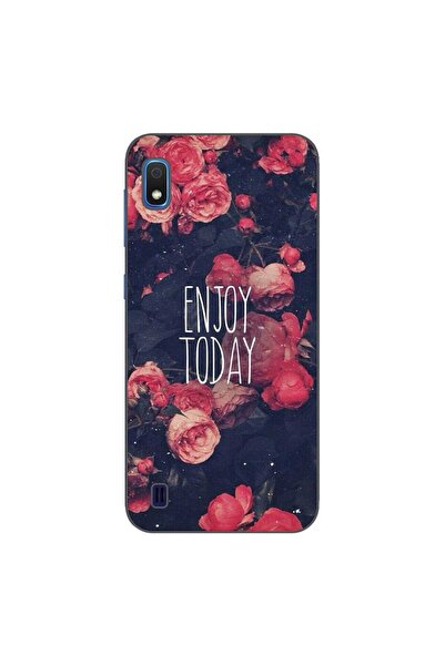 OEM Husa compatibila cu Samsung Galaxy A10 Silicon Gel Tpu Model Enjoy Today