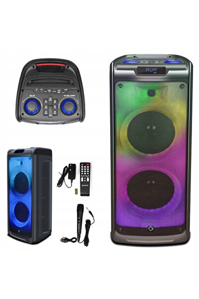 Mantarım Boxă portabilă Power Audio Manta SPK5350 100W Bluetooth Karaoke FM USB