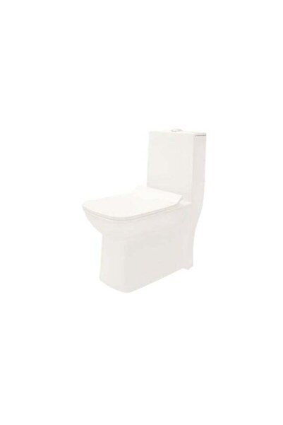 Somany Bathware SOMANY Solv One Piece Toilet – Rimless Ceramic Water Closet w...