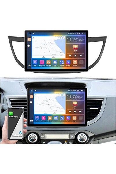 Carplayer Honda crv Android screen 13 inch model 2012-2016 applecarplay andro...