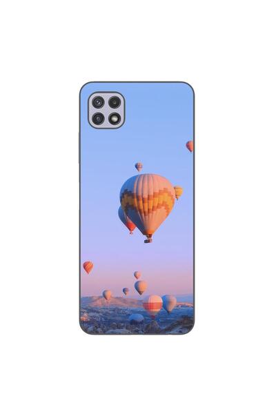 OEM Калъф, съвместим със Samsung Galaxy A22 5G, силиконов гел TPU с десен на ...