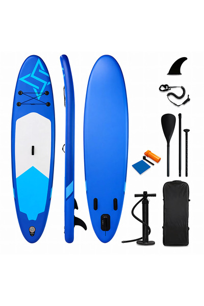 zola Set placa SUP gonflabila 350 cm, vasla, pompa, rucsac, aripioara, suport...