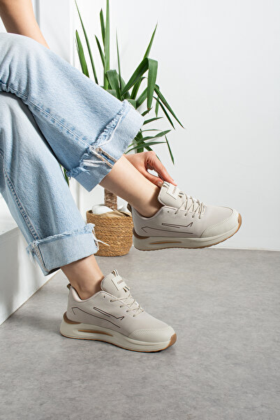 eformoda by emre yılmaz Bež unisex sportske cipele za svakodnevnu upotrebu, l...