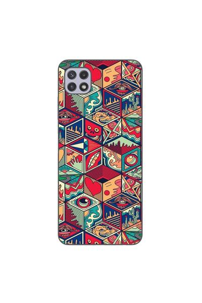 OEM Husa compatibila cu Samsung Galaxy A22 5G Silicon Gel Tpu Model Pop Art G...
