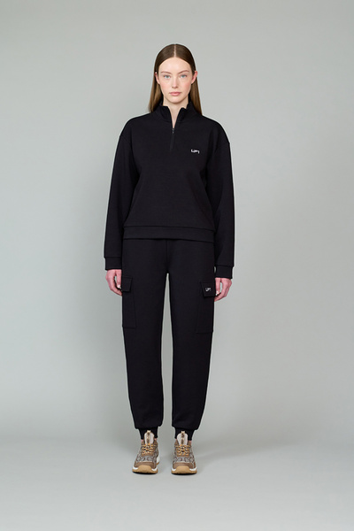 Vaneda Swe Kadın Sweatshirt Siyah