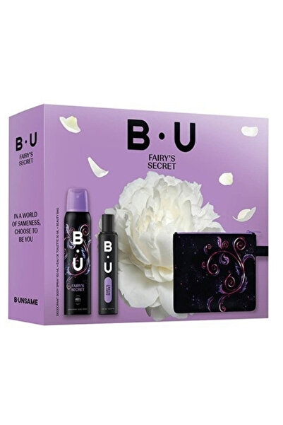 B.U. Set cadou Fairy’s Secret – Parfum feminin 50 ml + Deo spray 150 ml + Pou...