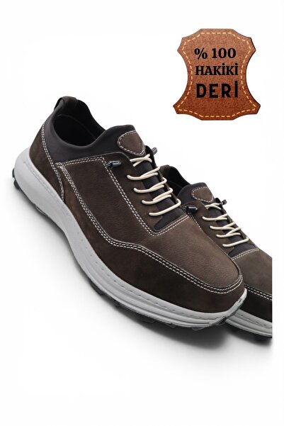 nazenintasarımlar Men's Genuine Nubuck Leather Orthopedic Comfortable Lightwe...