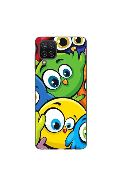OEM Husa compatibila cu Samsung Galaxy A12 Silicon Gel Tpu Model Bufnite Colo...