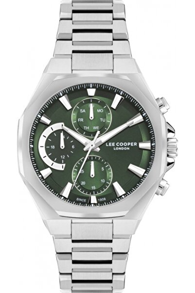 Lee Cooper LC07971.370 ceas de modă verde pentru bărbați — perfect ca un cadou.