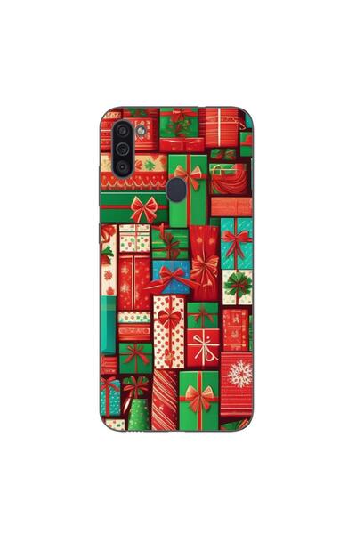 OEM Husa compatibila cu Samsung Galaxy A11 Silicon Gel Tpu Model Xmas Gifts P...