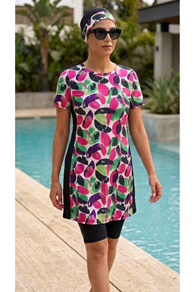 Plistre 2260_Set de 4 piese pentru femei, costum de baie cu acoperire pentru ...