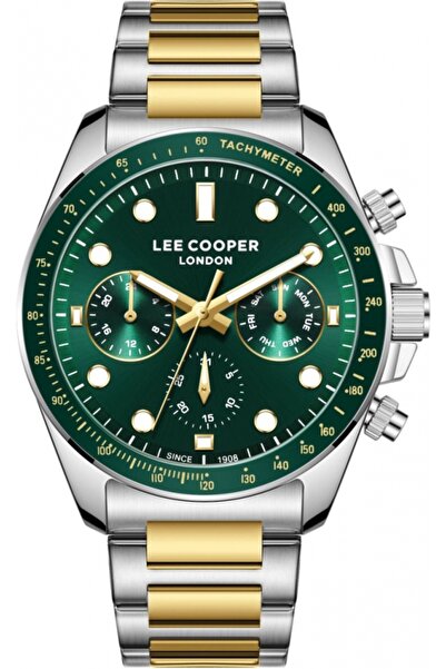 Lee Cooper Ceas de modă pentru bărbați LC08215.270, verde.