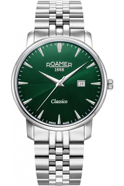 Roamer ceas bărbătesc 971856 41 75 50 — verde, clasic, pentru cupluri