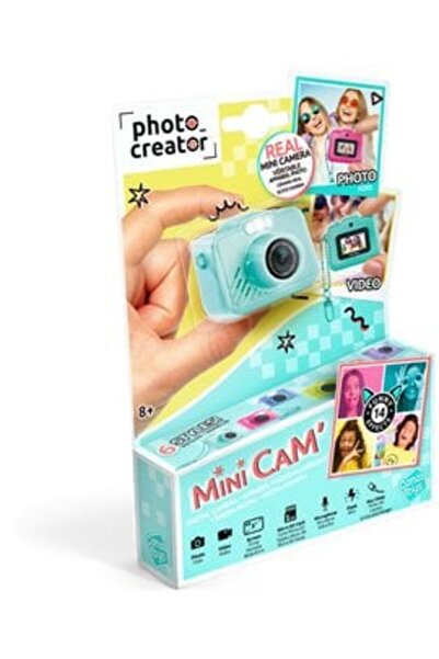 Canal Toys Canaltoys Mini Cam Cameră Digitală - Originală (turcoaz)