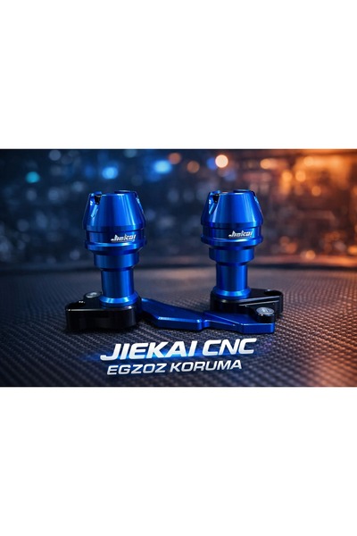 JK ARORA MAX T EASY RM-04 EGZOZ KORUMA TAKOZU CNC MODEL MAVİ RENK