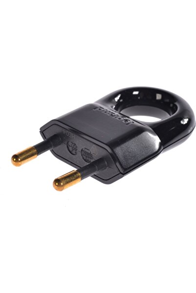 Legrand Ștecher portabil Euro 2P 2.5A negru (50309)