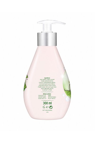 Frosch Kids Senses Peach Blossom Sensitive Children's Liquid Soap 300 ml - Peach Blossom Extract Yellow Series X 3 Pcs