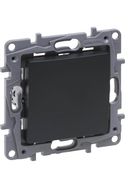 Legrand Niloe Selection Buton unic 6A antracit 762207