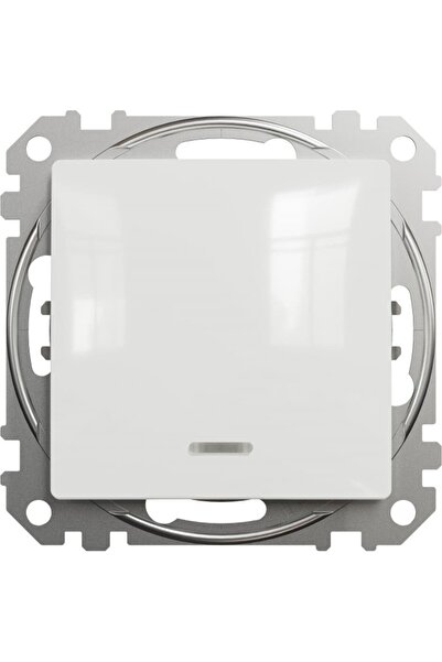 Schneider Electric Sedna Design & Elements Cuplaj 1 pol cu iluminare de funda...