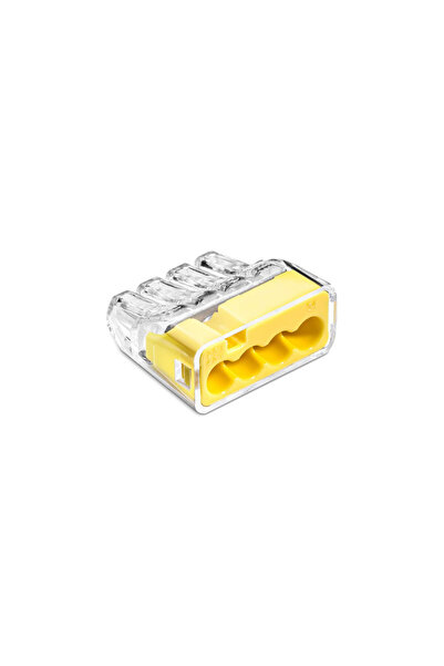 Simet Conector rapid IDEAL SCP4 plug-in pentru fire și multi-fir 4 piste 4mm ...