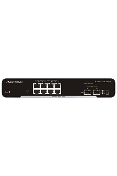 RUIJIE Comutator gestionat Reyee L2 8 porturi 1Gbit+2 porturi Uplink SFP 1Gbi...