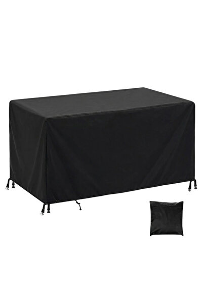 OEM Husă mobilier grădină MOZTBH impermeabilă 60×60×60 cm – 420D Oxford, neag...