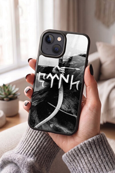 Snacase Apple iPhone 13 / 14 Uyumlu Türk Yazılı Tasarımlı Parlak Premium Kılıf